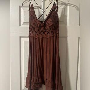 Brown dress!